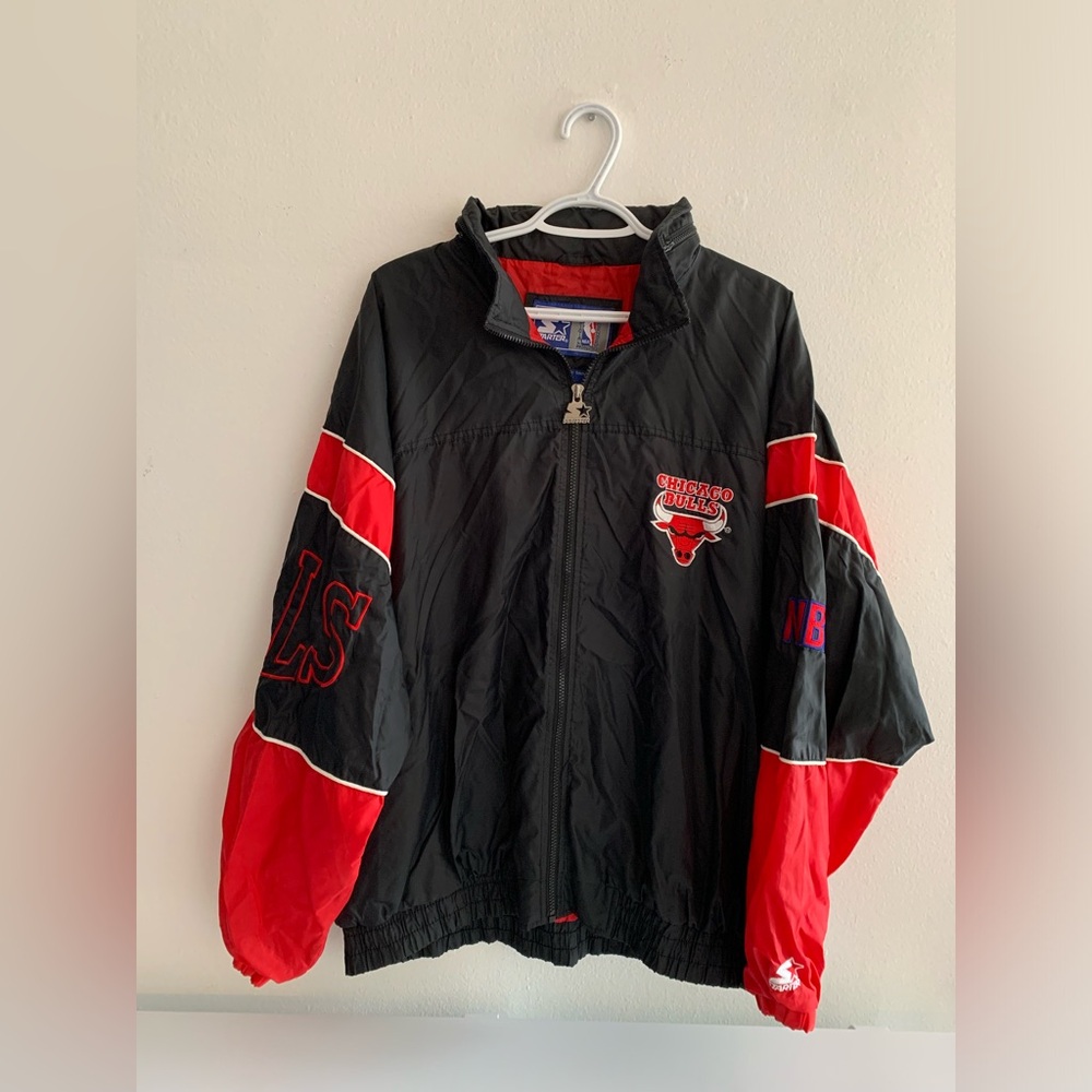 Vintage Chicago Bulls Starter Coat